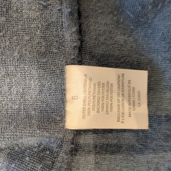 Hatley's blue trucks kids rain coat, size 8 - Picture 5 of 7